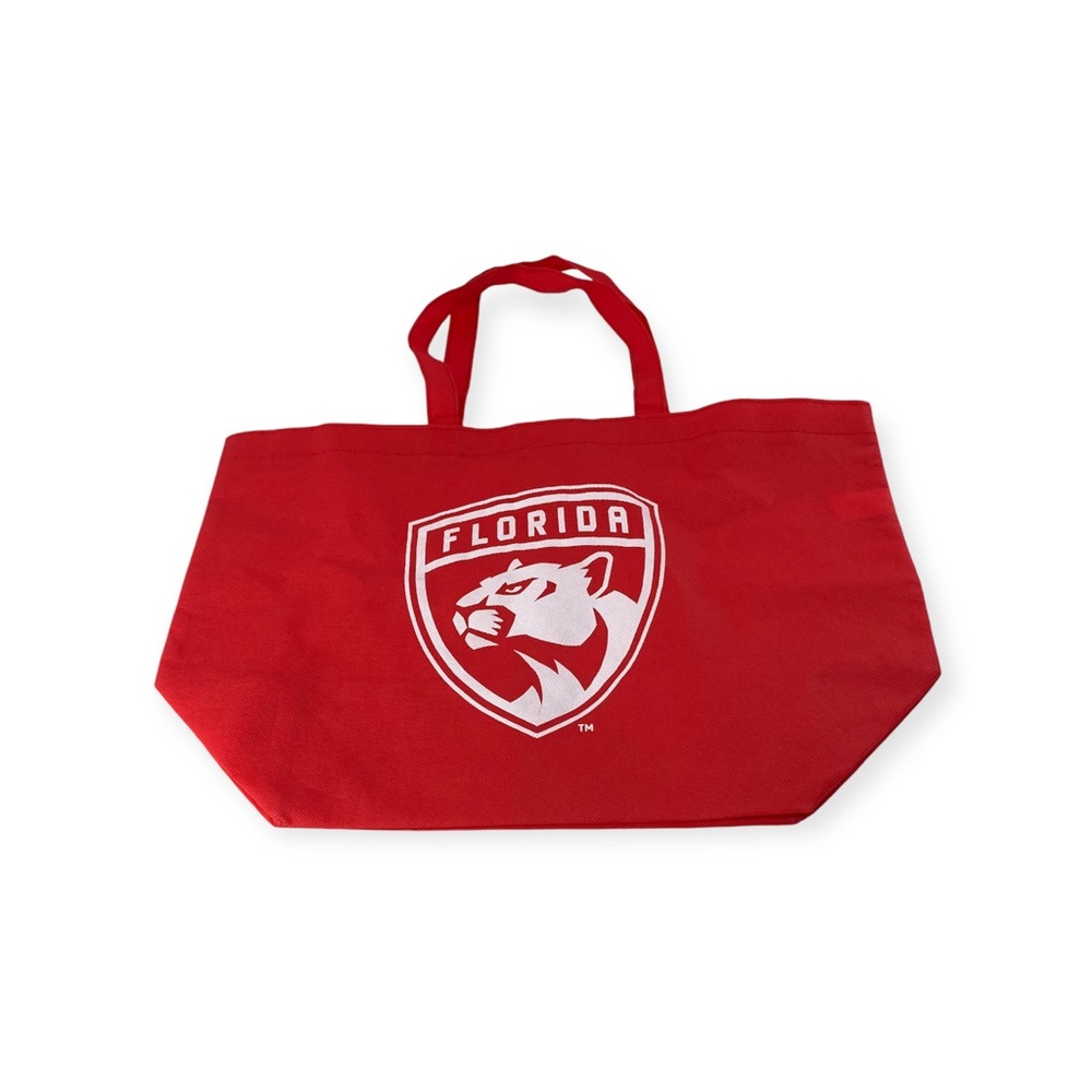 Florida Panthers Team Logo Beach Tote Bag